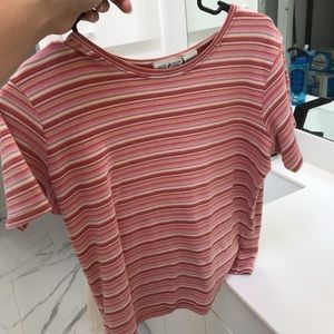 Pink Striped top